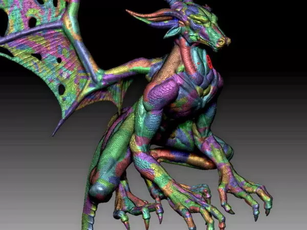 The Dragon Escape From Rock Castle 3d model