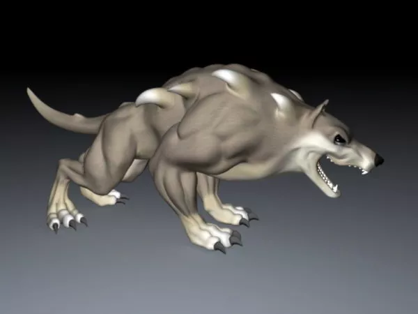 Chaos Wolf 3d model Chaos Wolf 3d model