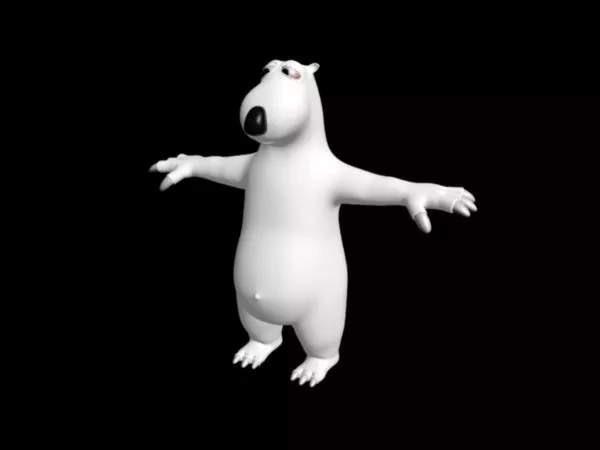 Backkom Bear Rig 3d model Backkom Bear Rig 3d model
