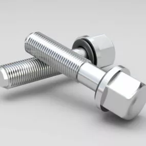 Hex Cap Screw 3d model