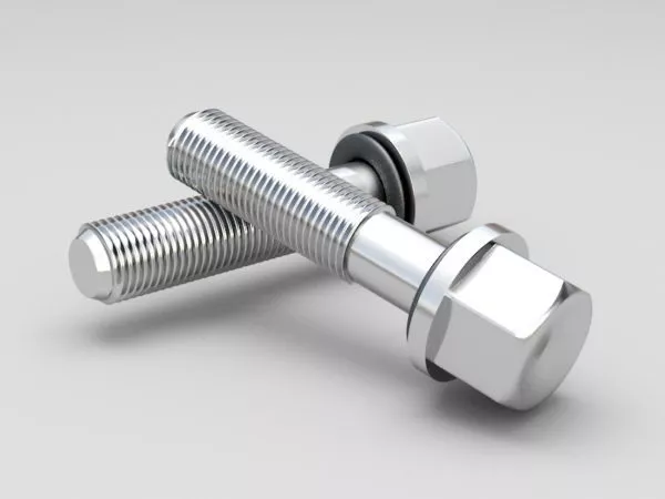 Flat Head Screws 3d model