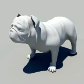 Bulldog 3d model