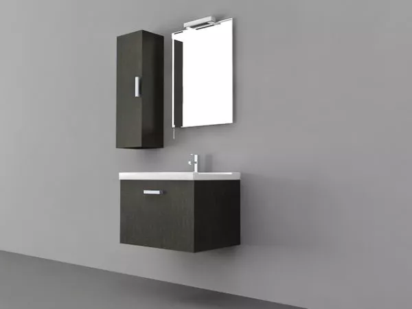 Wall Mount Bathroom Vanity Cabinet 3d model Wall Mount Bathroom Vanity Cabinet 3d model