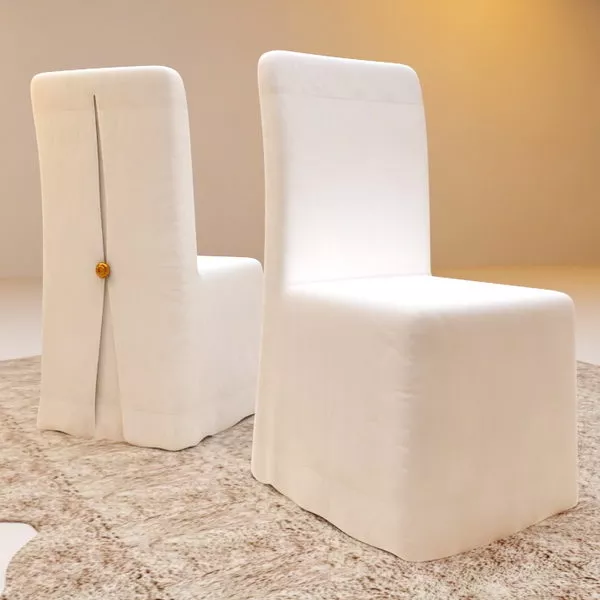 Fabric Dining Chairs 3d model Fabric Dining Chairs 3d model