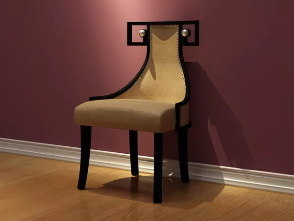Accent Chair 3d model Accent Chair 3d model