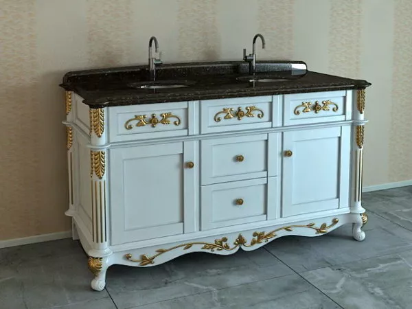 Ong Block Sink Cabinet 3d model