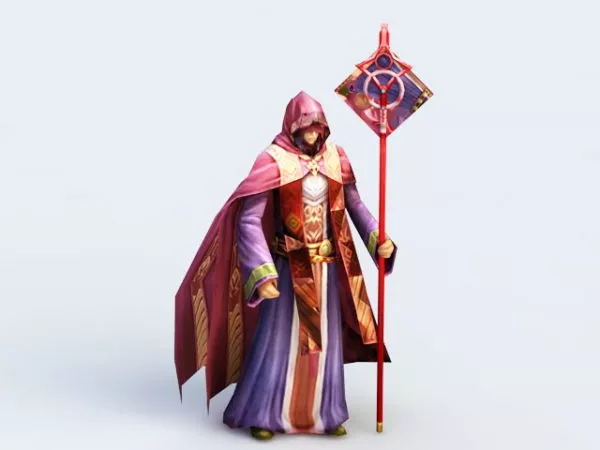 Red Sorceress Rig 3d model Red Sorceress Rig 3d model