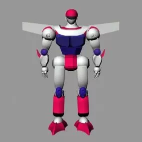 Cartoon Robot 3d model
