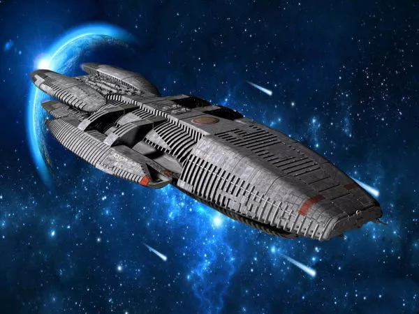 Battlestar Galactica Ship 3d model Battlestar Galactica Ship 3d model