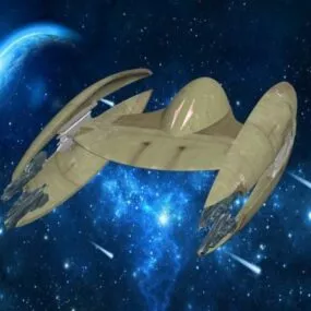 Droid Starfighter 3d model