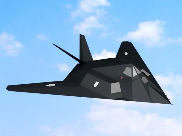 F-117 Nighthawk 3d model F-117 Nighthawk 3d model