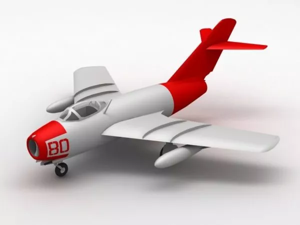 Chengdu J-8 Fighter 3d model Chengdu J-8 Fighter 3d model