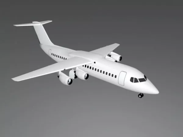 Airbus A350 Airliner 3d model