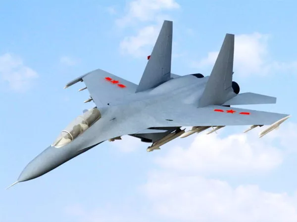 Shenyang J-11 Air Superiority Fighter Free 3d Model - .max - Open3dmodel