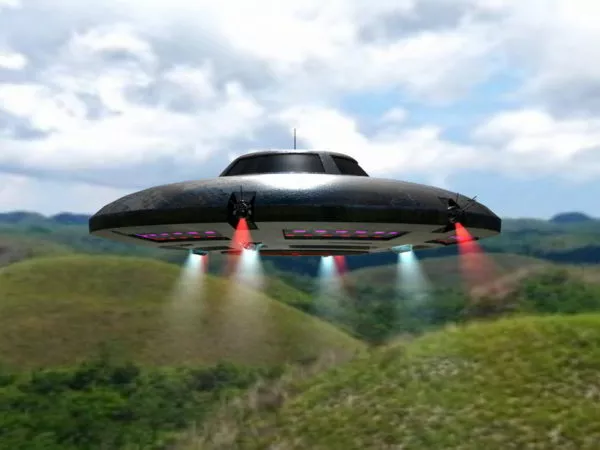 Ufo Scifi Spacecraft 3d model