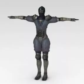 Black Ninja 3d model