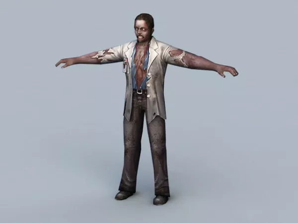 Mummy Zombie 3d model