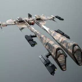 Eve Rifter Minmatar Frigate 3d model
