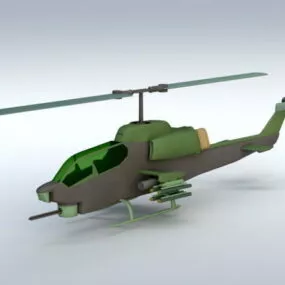 Ah-1 Cobra 3d model