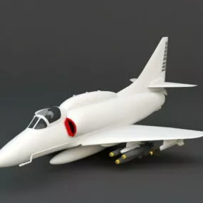 A-4 Skyhawk 3d model
