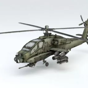 Apache Helicopter 3d model