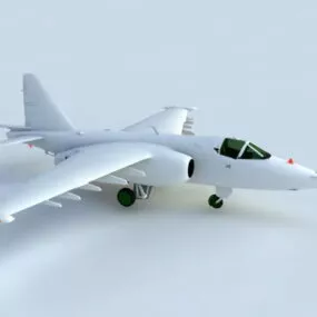 Sukhoi Su-25 3d model
