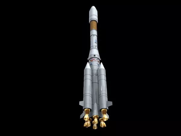 Ariane 4 Launch 3d model Ariane 4 Launch 3d model
