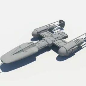 Y-wing Starfighter 3d model