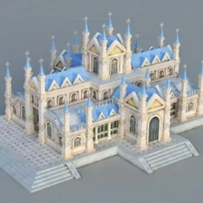 Catholic Church 3d model