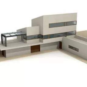 Small Country Villa 3d model