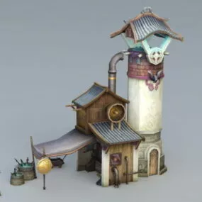 Blacksmith Forge 3d model