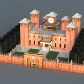 Manor House 3d model