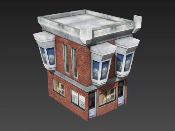 Low Poly House 3d model Low Poly House 3d model