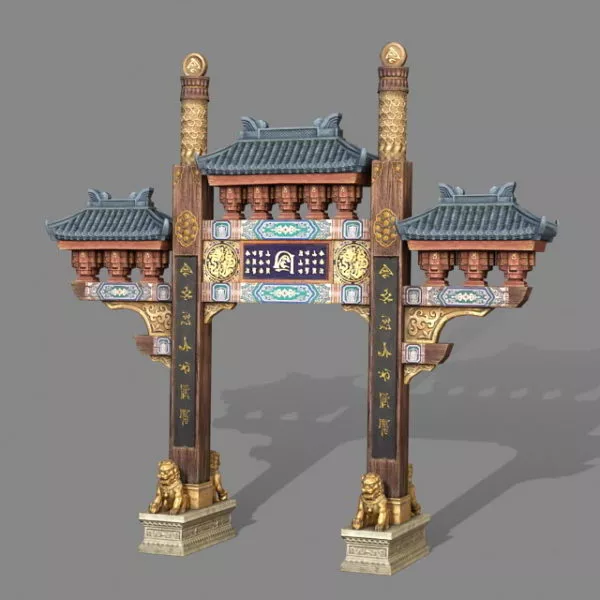 Metal Fence For Balcony 3d model