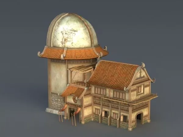 Medieval Inn Tavern 3d model Medieval Inn Tavern 3d model