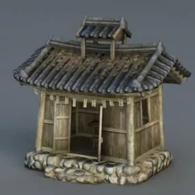 Small Altar House 3d model