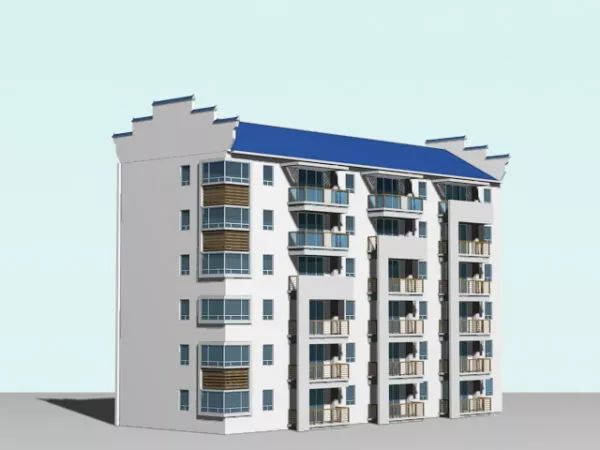Old City Apartment 3d model