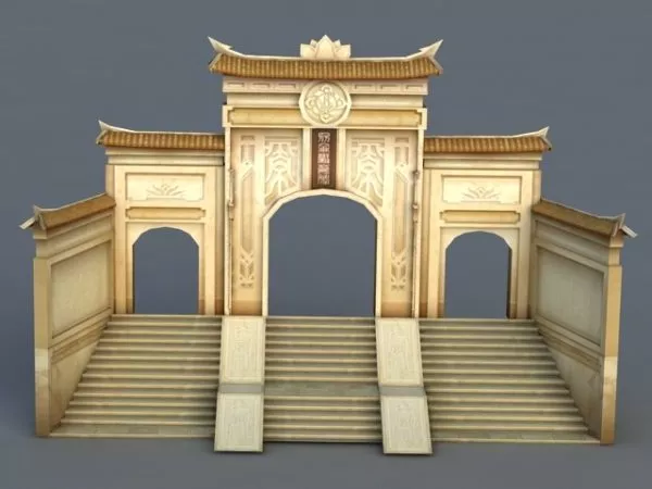 Stonehenge Ancient Temple Building 3d model