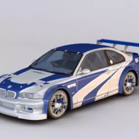 Bmw M3 Gtr 3d model
