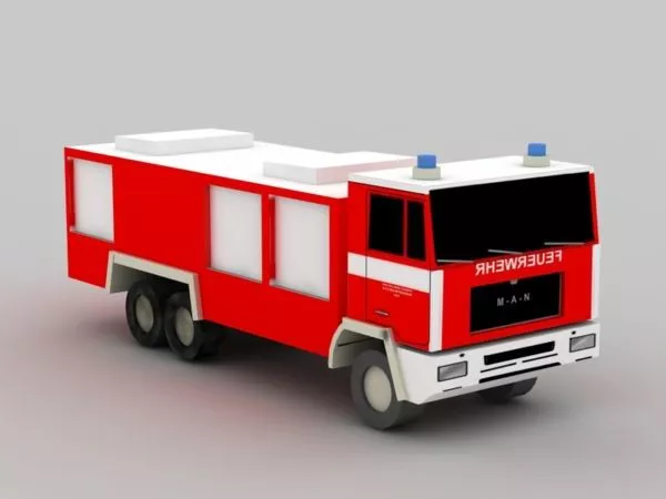 Firetruck 3d model Firetruck 3d model