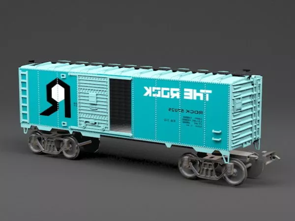 Train Wagon 3d model Train Wagon 3d model