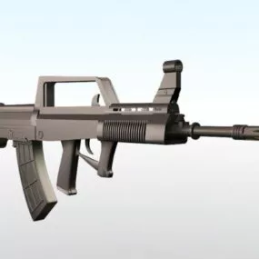 Qbz-95 Chinese Assault Rifle 3d model