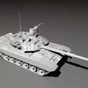 Russian T90 Tank 3d model