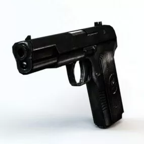 Type 54 Pistol 3d model