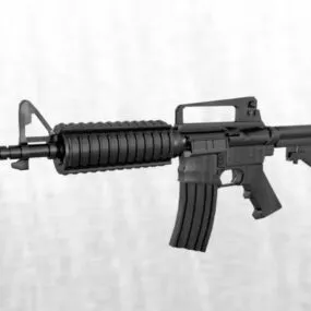 Modern Assault Rifle 3d model