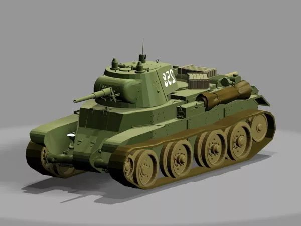 Bt7 Tank Free 3d Model - .Max - Open3dModel