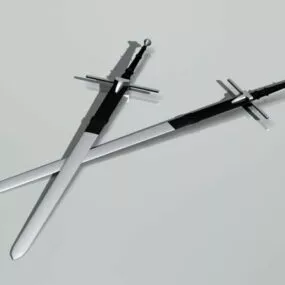 Scottish Claymore Sword 3d model