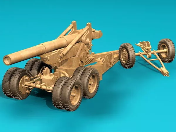 Plz Self Propelled Howitzer 3d model