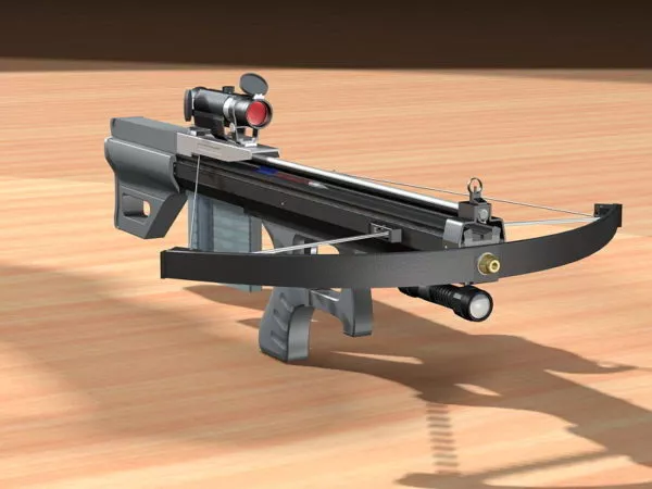 Tactical Crossbow 3d model Tactical Crossbow 3d model