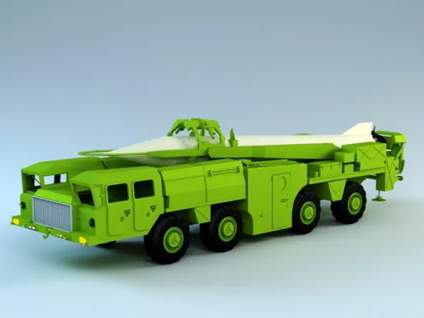 Handheld Anti Tank Rocket Launcher 3d model